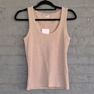 Zara Linen Blend Tank Top